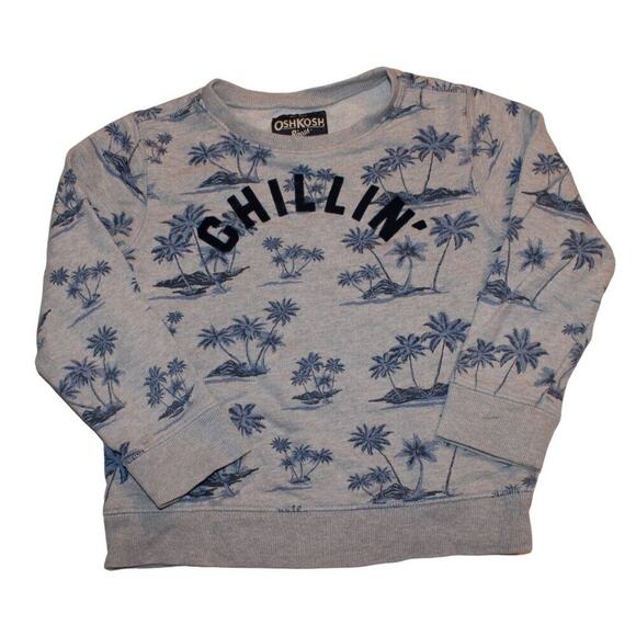 Osh Kosh B'gosh Kids' Sweatshirt Top Size 7 – Cozy, Classic, and Durable - Picture 1 of 5